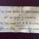 Ticket for an Ice Cream Social from October 16, 1895! 